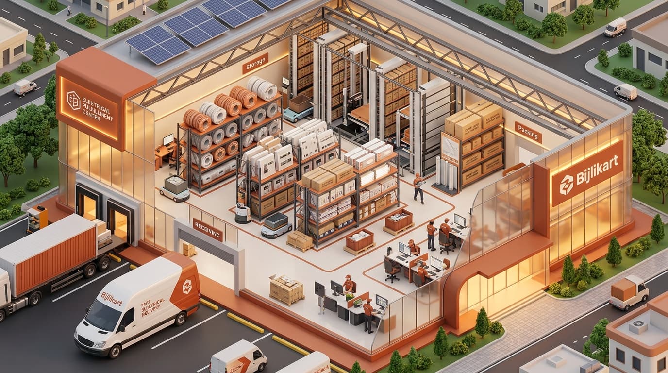 Bijlikart Smart Warehouse Background